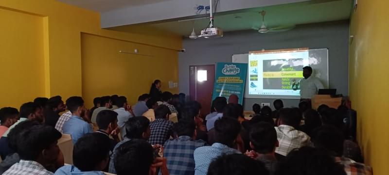 OBS Degree College Hyderabad No Plastic Awareness Campaign photo 8