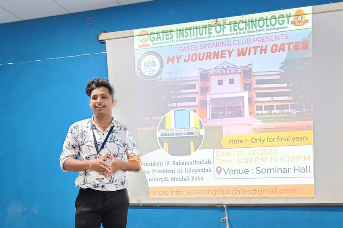 Gates Institute of Technology Anantapur Club Activities photo 3