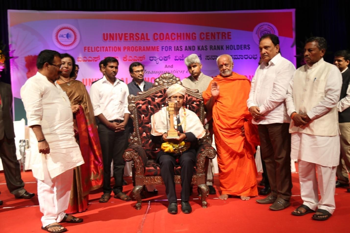 Universal Group of Institutions Bangalore Felicitation photo 15