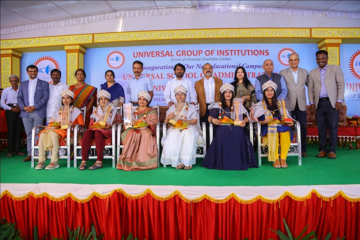 Universal Group of Institutions Bangalore Felicitation photo 21