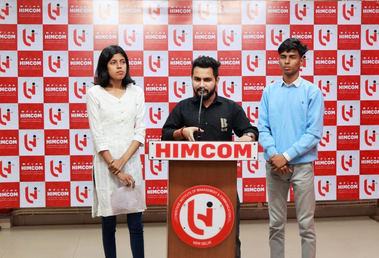 Heritage Institute of Management & Communication New Delhi Debate Competition photo 6
