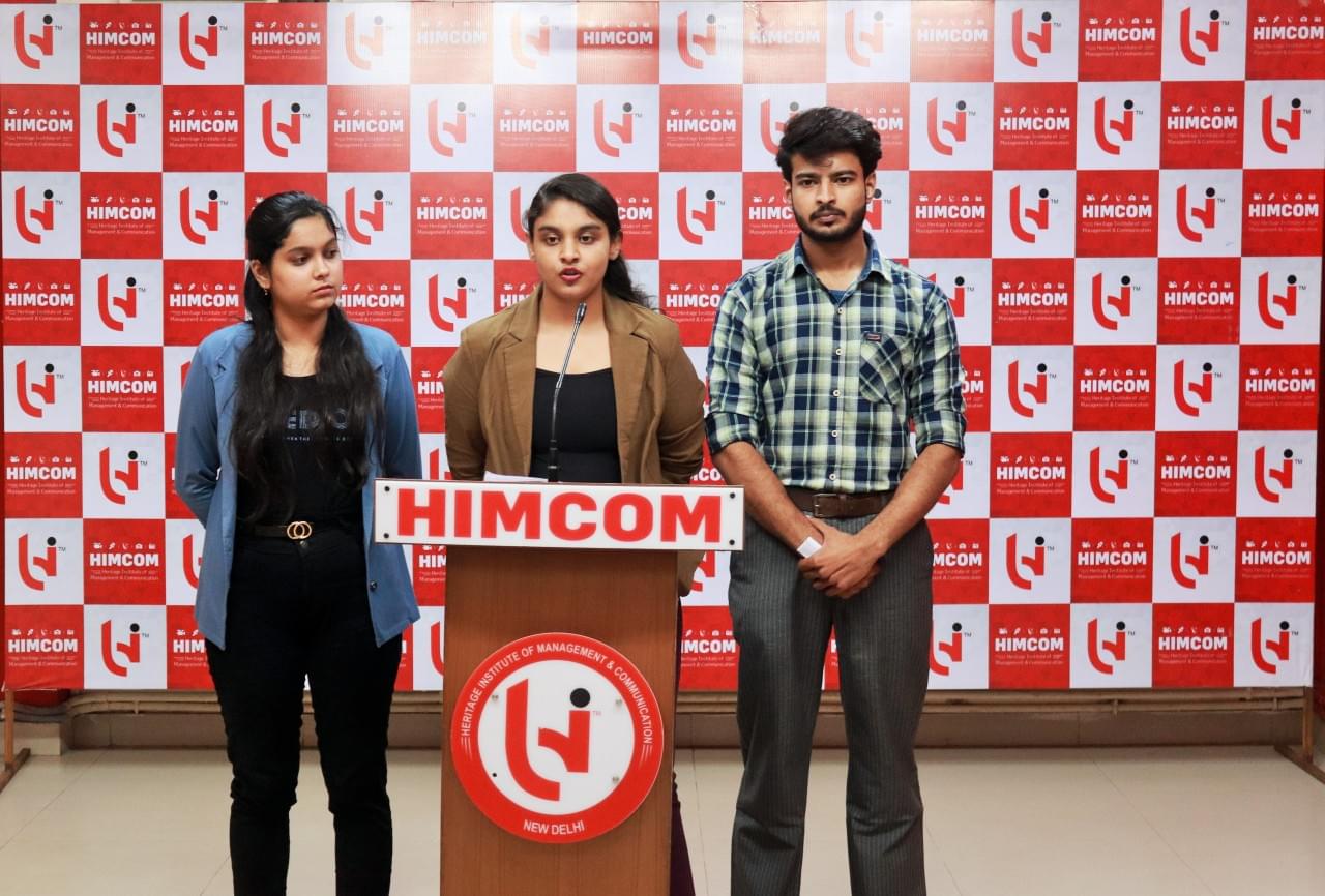 Heritage Institute of Management & Communication New Delhi Debate Competition photo 9