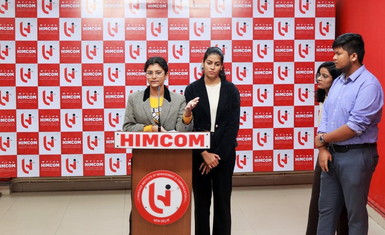 Heritage Institute of Management & Communication New Delhi Debate Competition photo 11