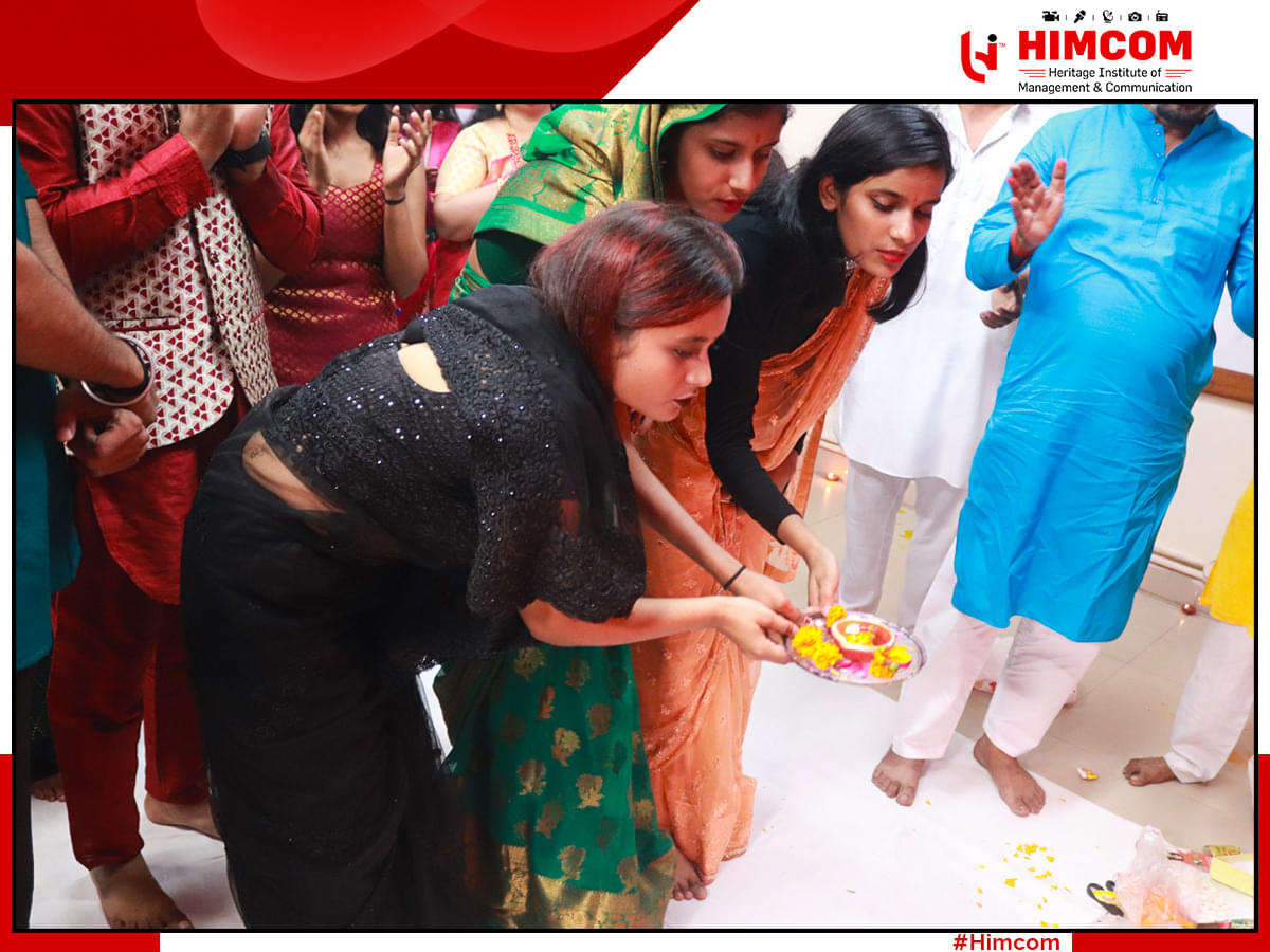 Heritage Institute of Management & Communication New Delhi Diwali and Teachers day photo 36