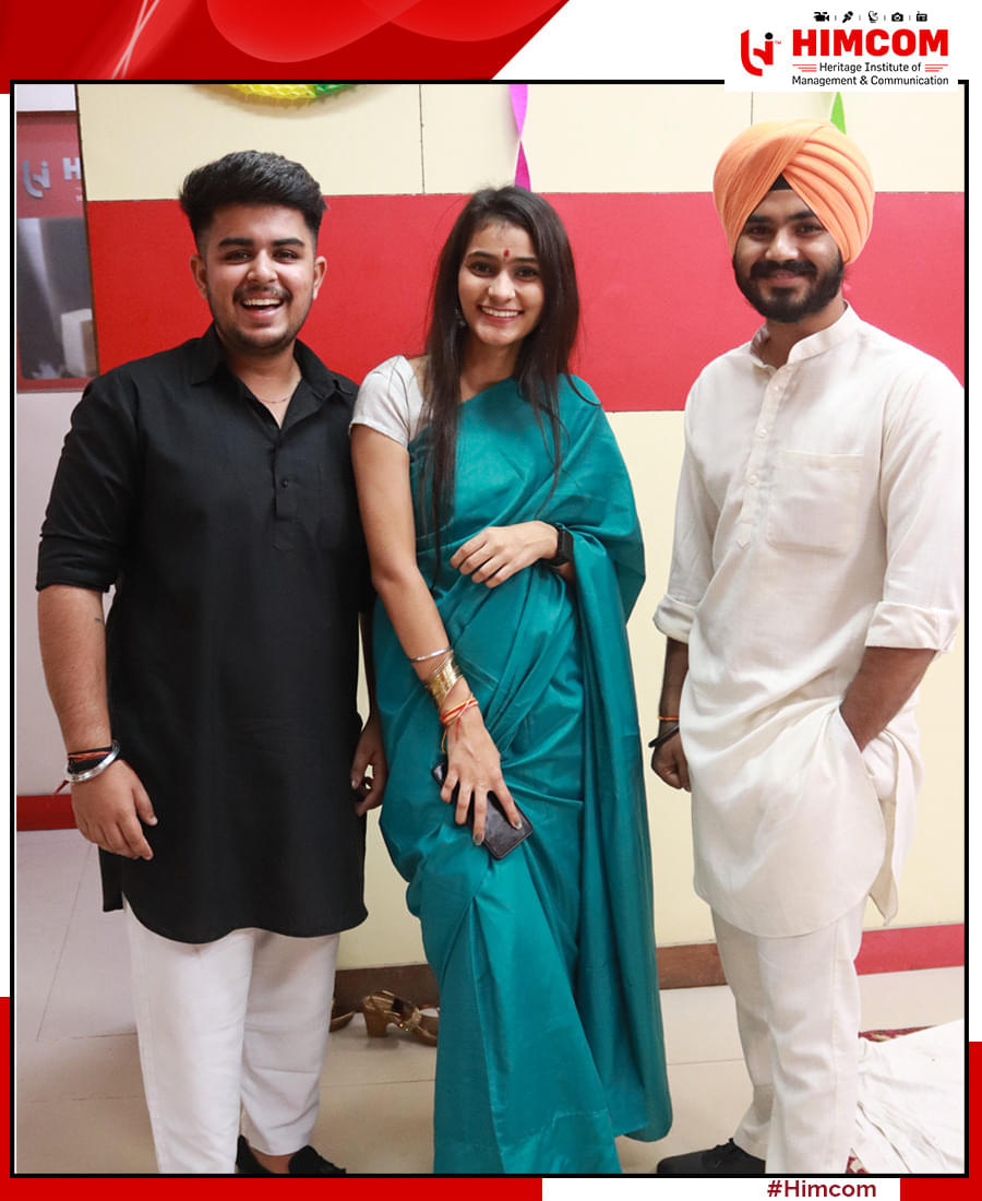 Heritage Institute of Management & Communication New Delhi Diwali and Teachers day photo 37