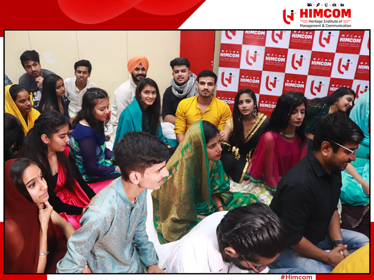 Heritage Institute of Management & Communication New Delhi Diwali and Teachers day photo 41