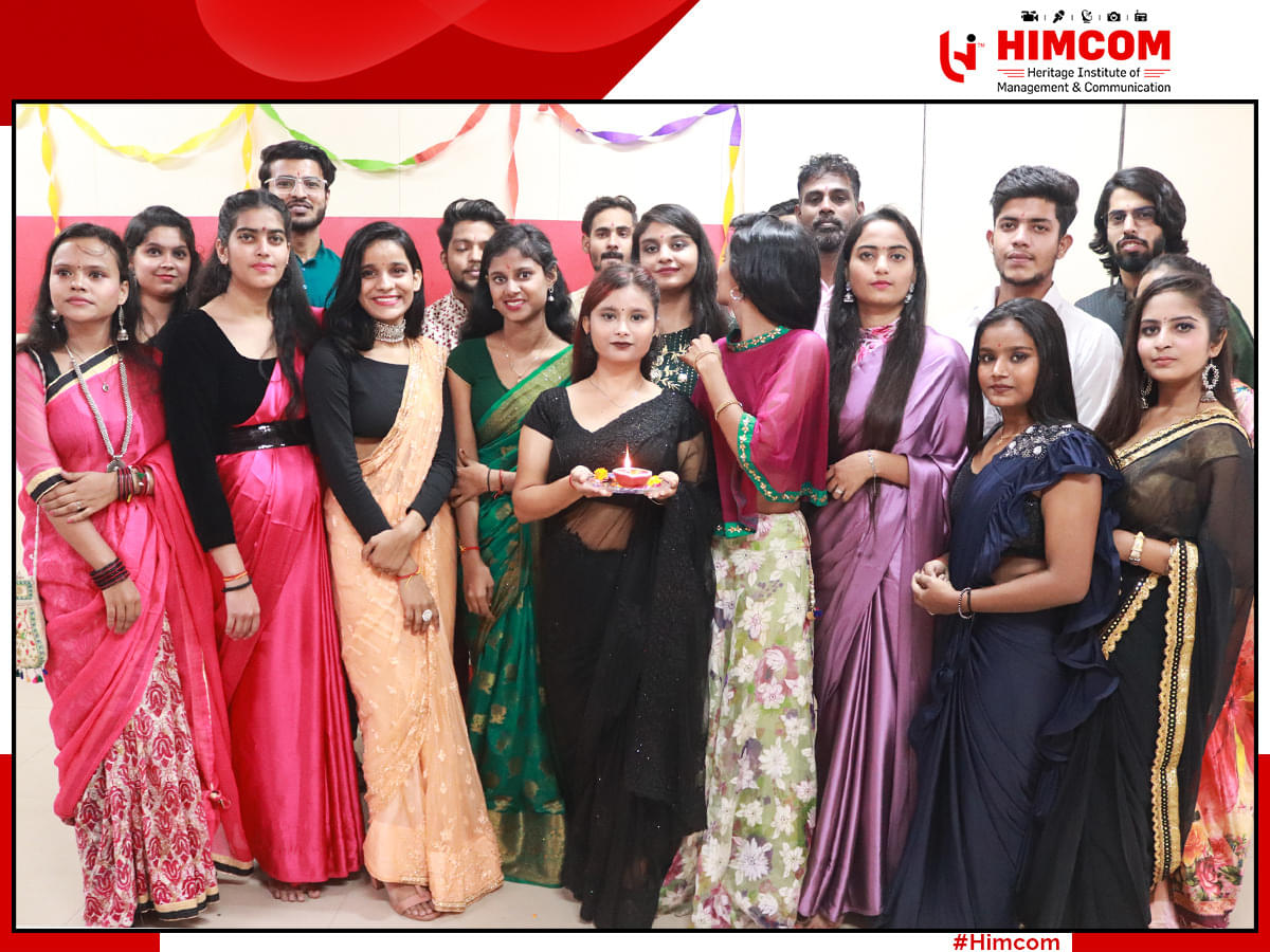 Heritage Institute of Management & Communication New Delhi Diwali and Teachers day photo 42