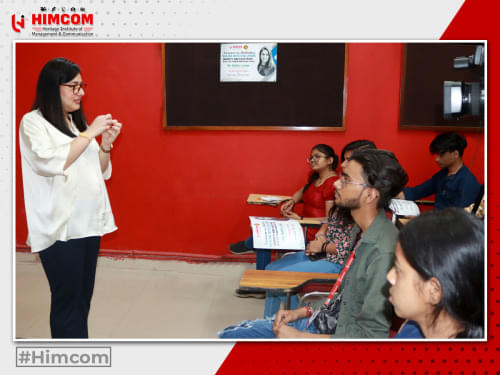 Heritage Institute of Management & Communication New Delhi HIMCOM organised TRANSFORMATION session photo 1