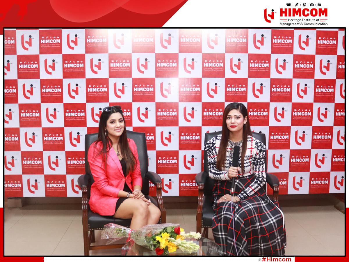 Heritage Institute of Management & Communication New Delhi Star Visit in College photo 5