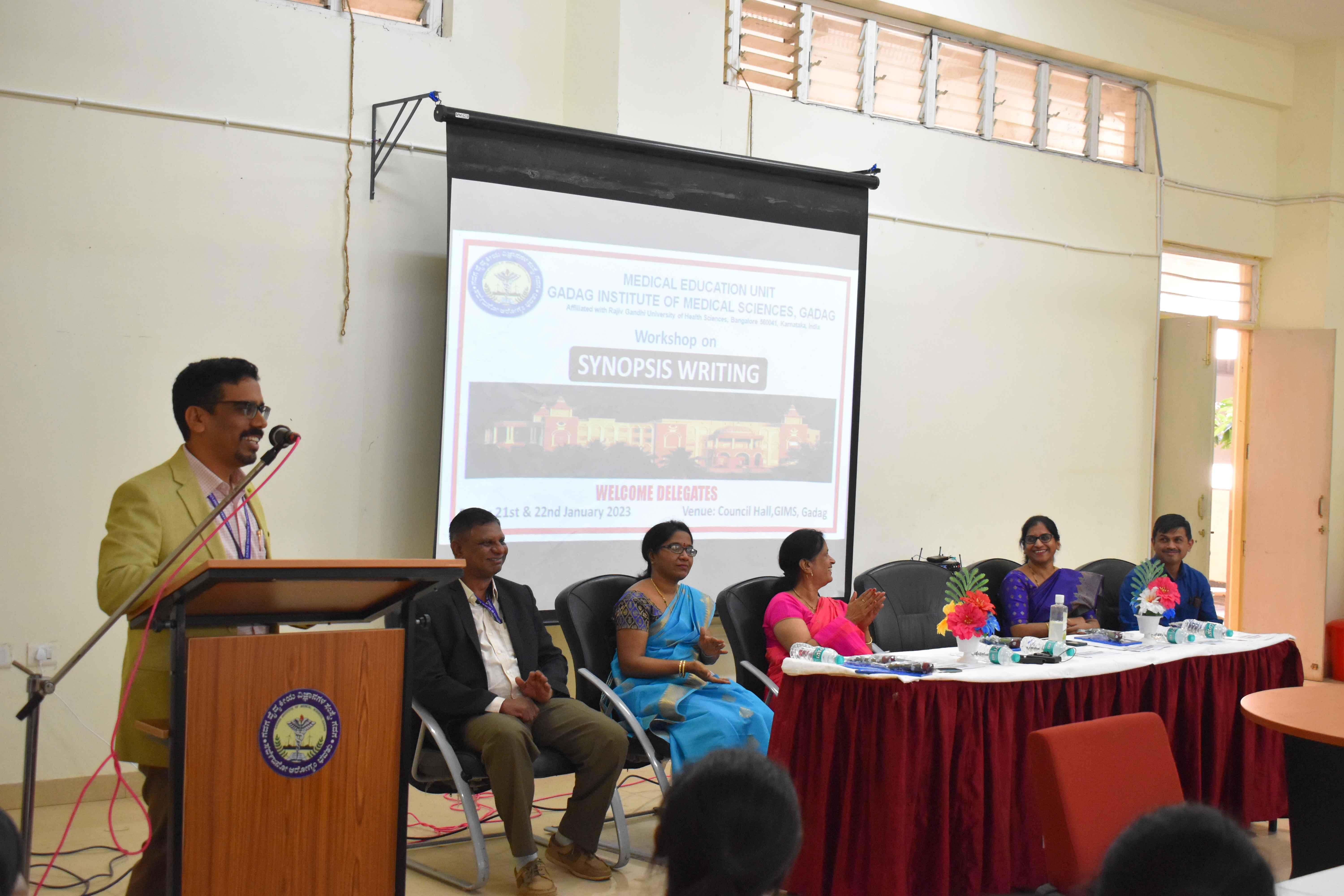 K.H Patil Institute of Medical Sciences Gadag Workshop photo 1