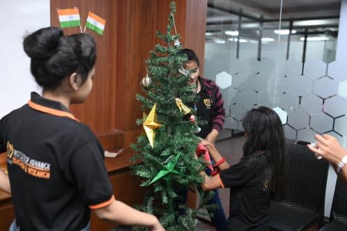 International Management & Analytics School Kolkata Christmas photo 6