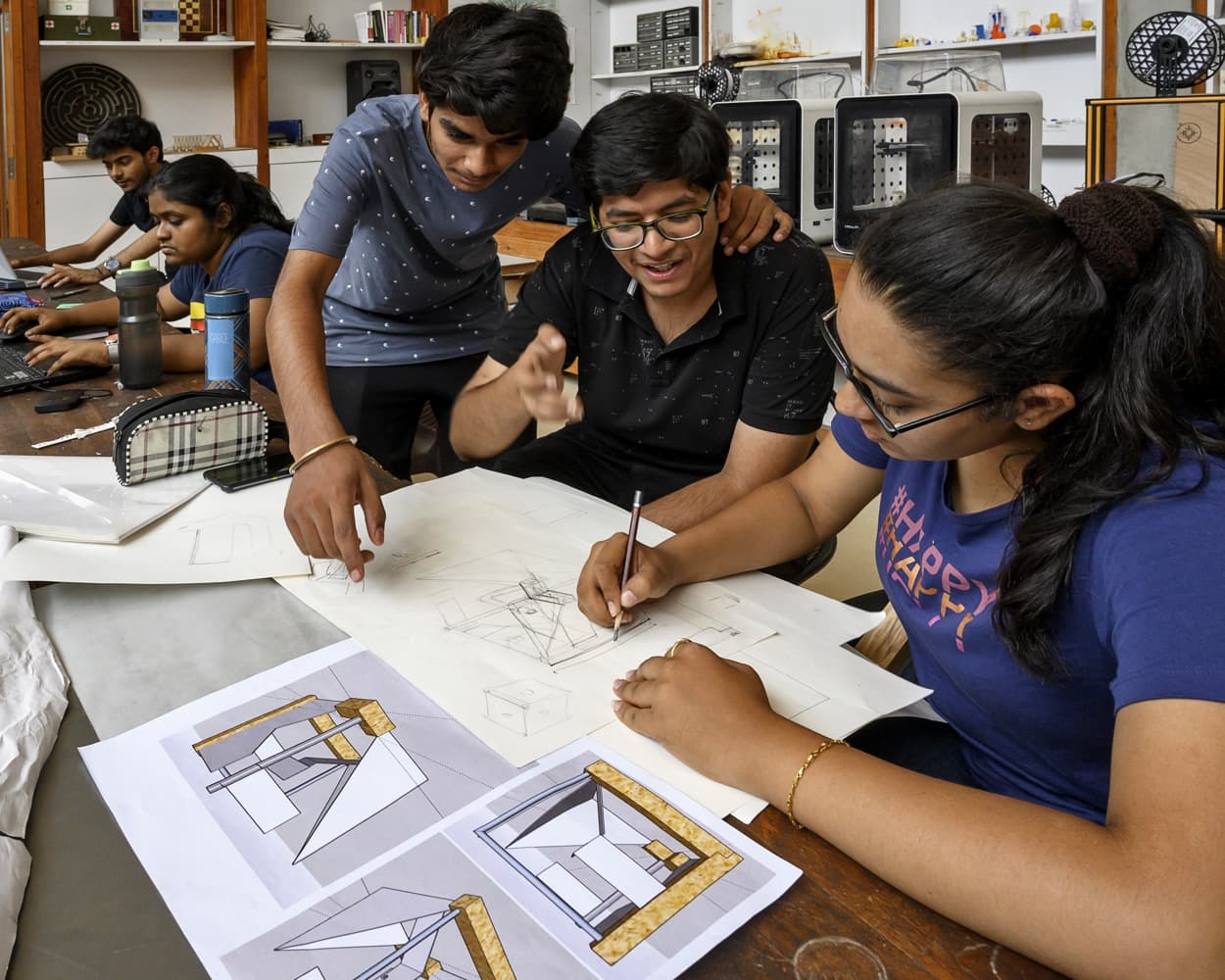 CEPT University FD Building photo 54