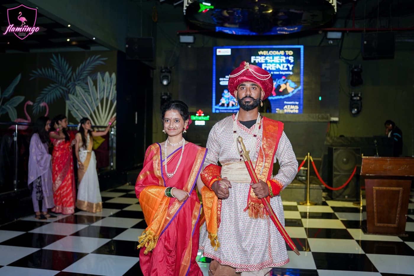 AIMS Institute of Management Studies Pune Fresher's Party and Diwali Bash photo 8