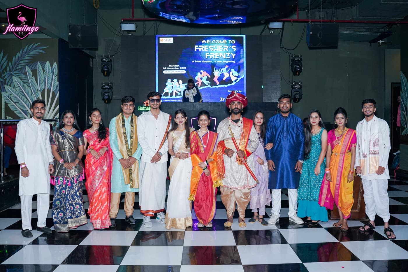 AIMS Institute of Management Studies Pune Fresher's Party and Diwali Bash photo 13