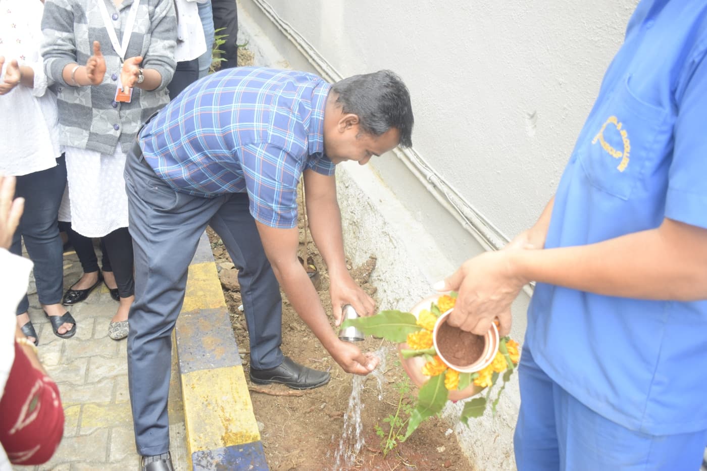 AIMS Institute of Management Studies Pune Tree Plantataion photo 1