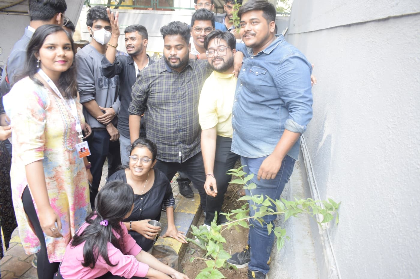 AIMS Institute of Management Studies Pune Tree Plantataion photo 5