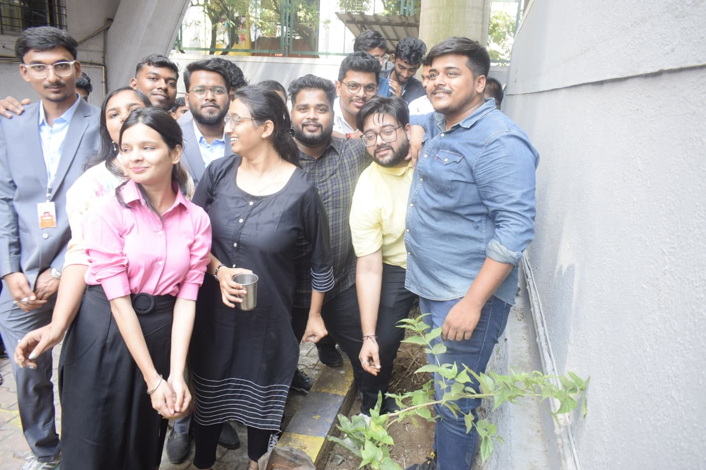 AIMS Institute of Management Studies Pune Tree Plantataion photo 6