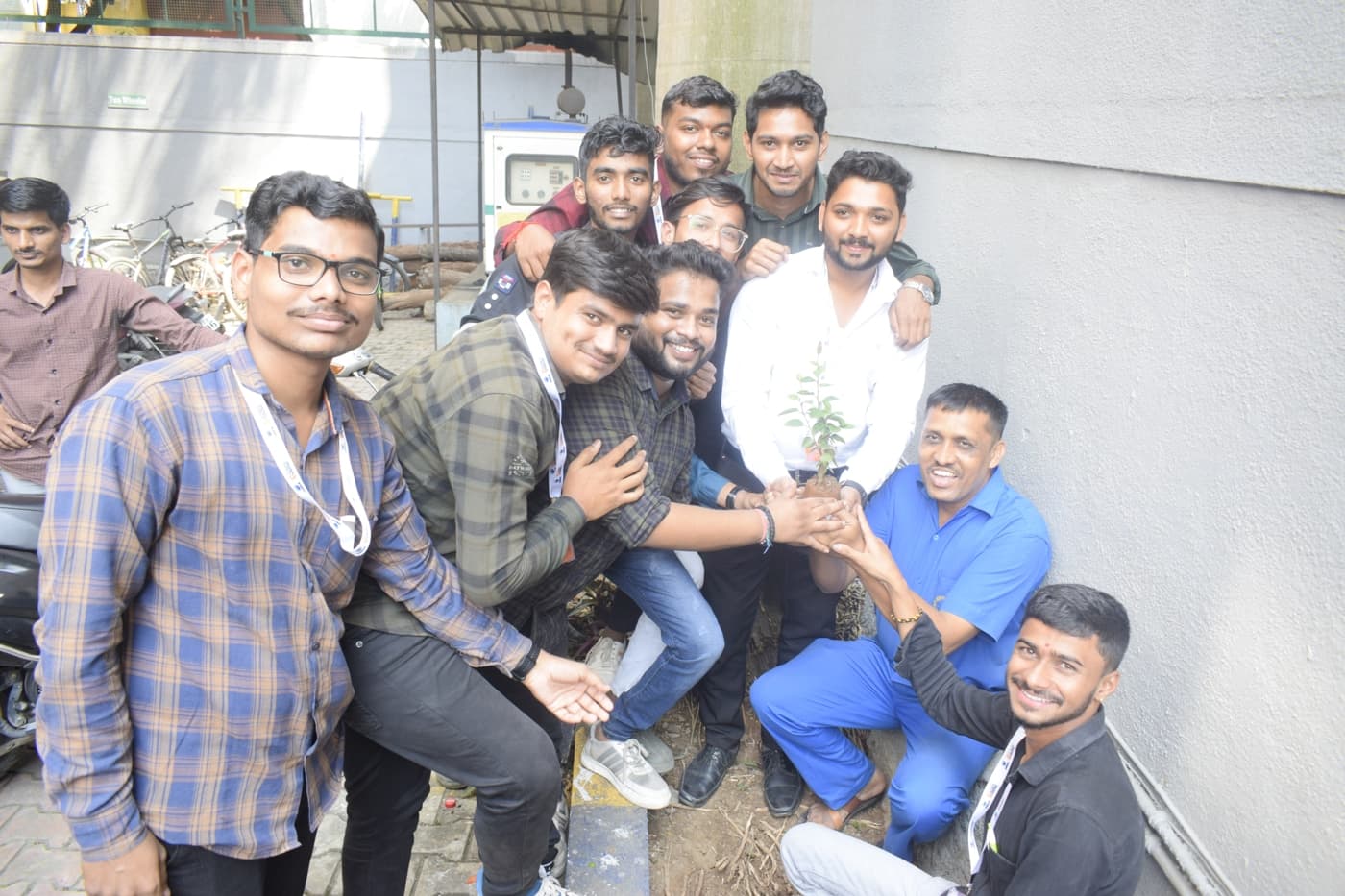 AIMS Institute of Management Studies Pune Tree Plantataion photo 7