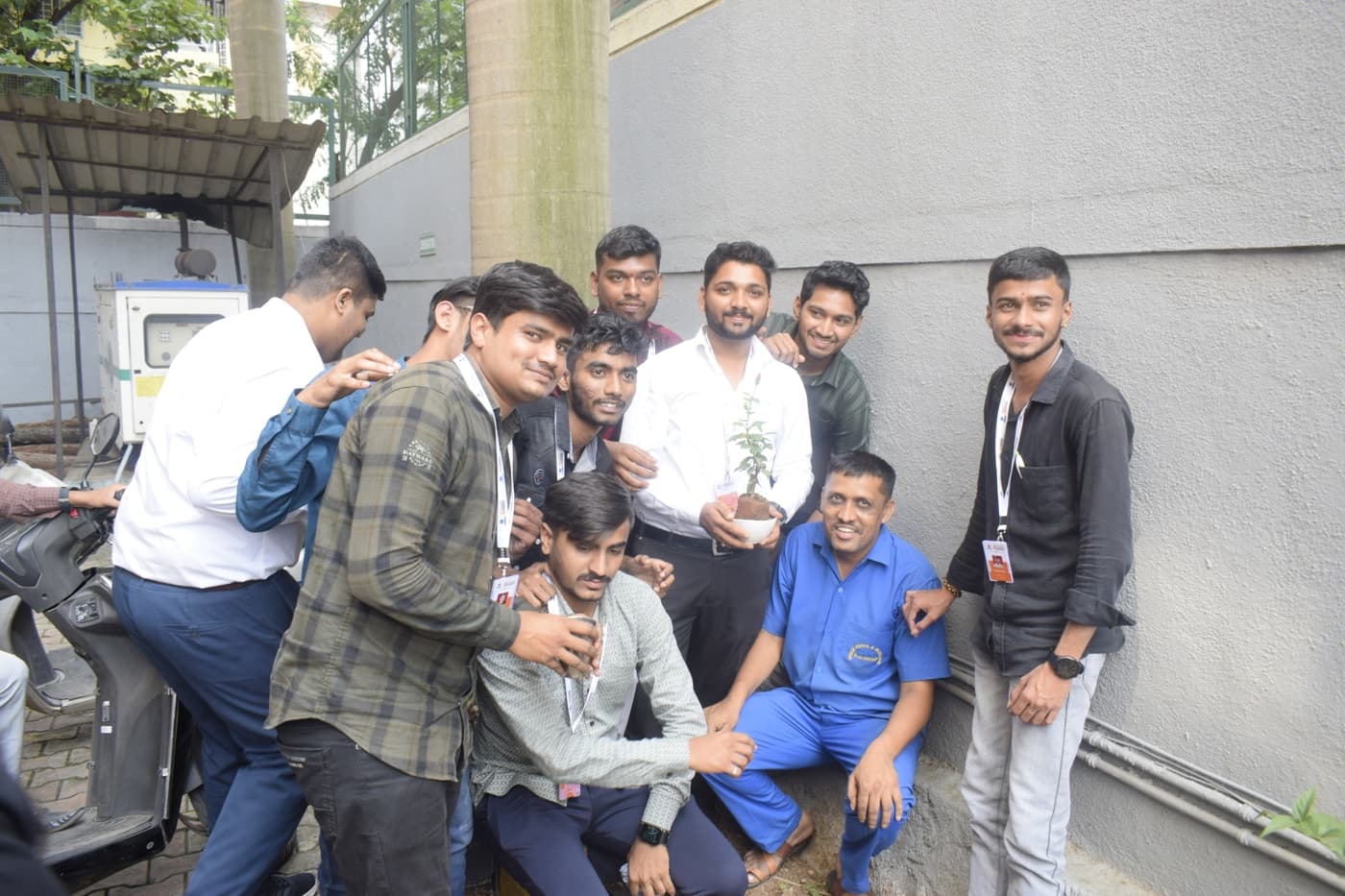 AIMS Institute of Management Studies Pune Tree Plantataion photo 8