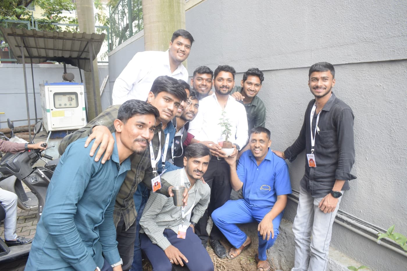 AIMS Institute of Management Studies Pune Tree Plantataion photo 9