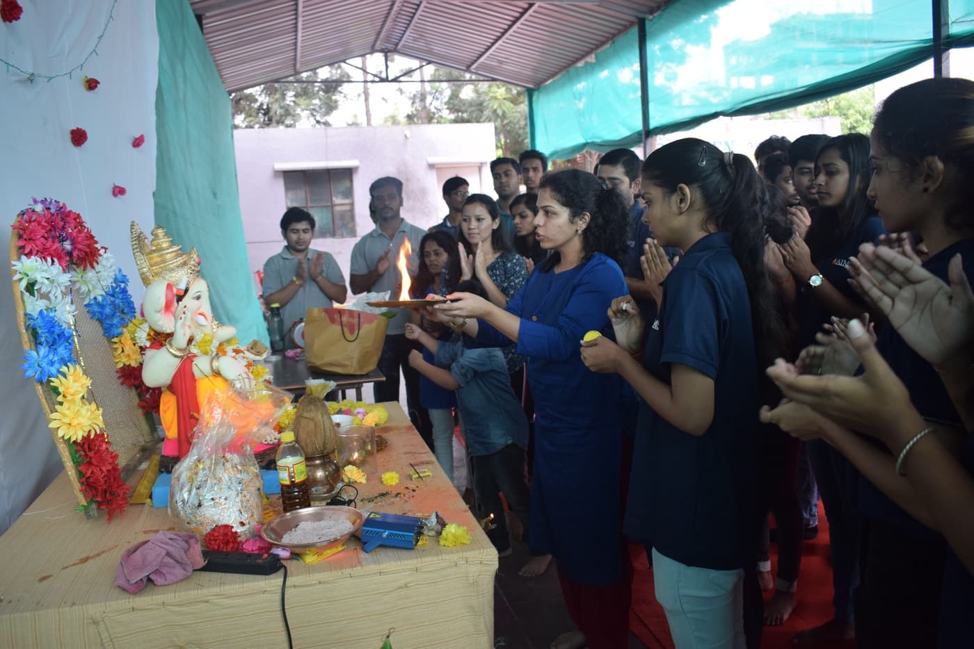 AIMS Institute of Management Studies Pune Ganpati Festival photo 1