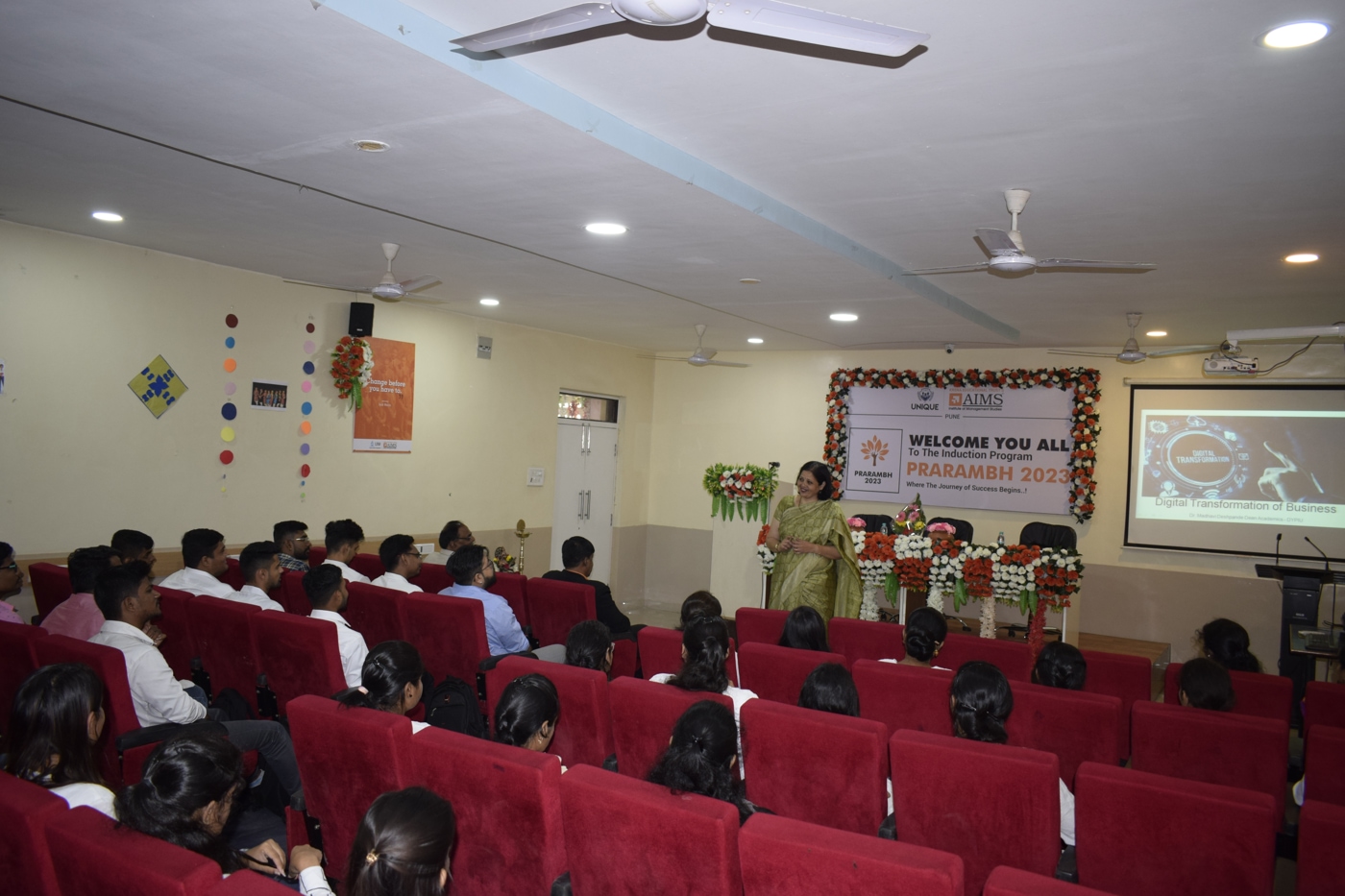 AIMS Institute of Management Studies Pune Guest Lecture photo 27