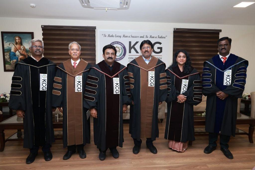 KCG College of Technology Chennai Graduation Day photo 1