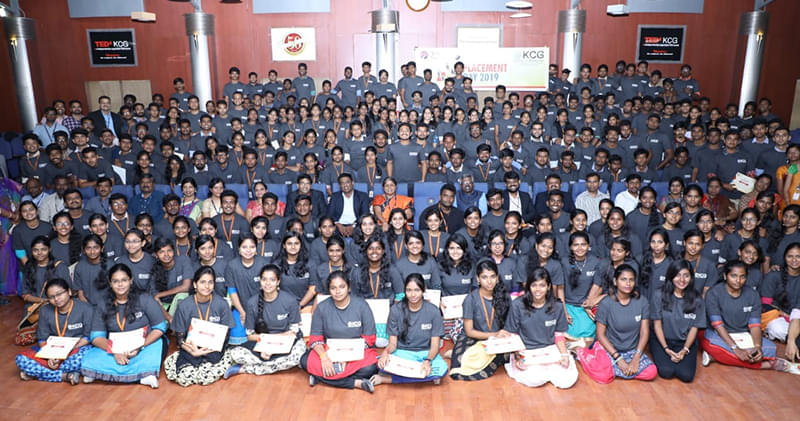 KCG College of Technology Chennai Placement photo 1