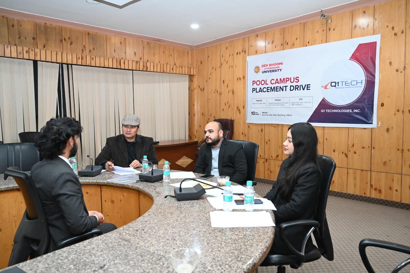 DBUU, DBIT Placement photo 4