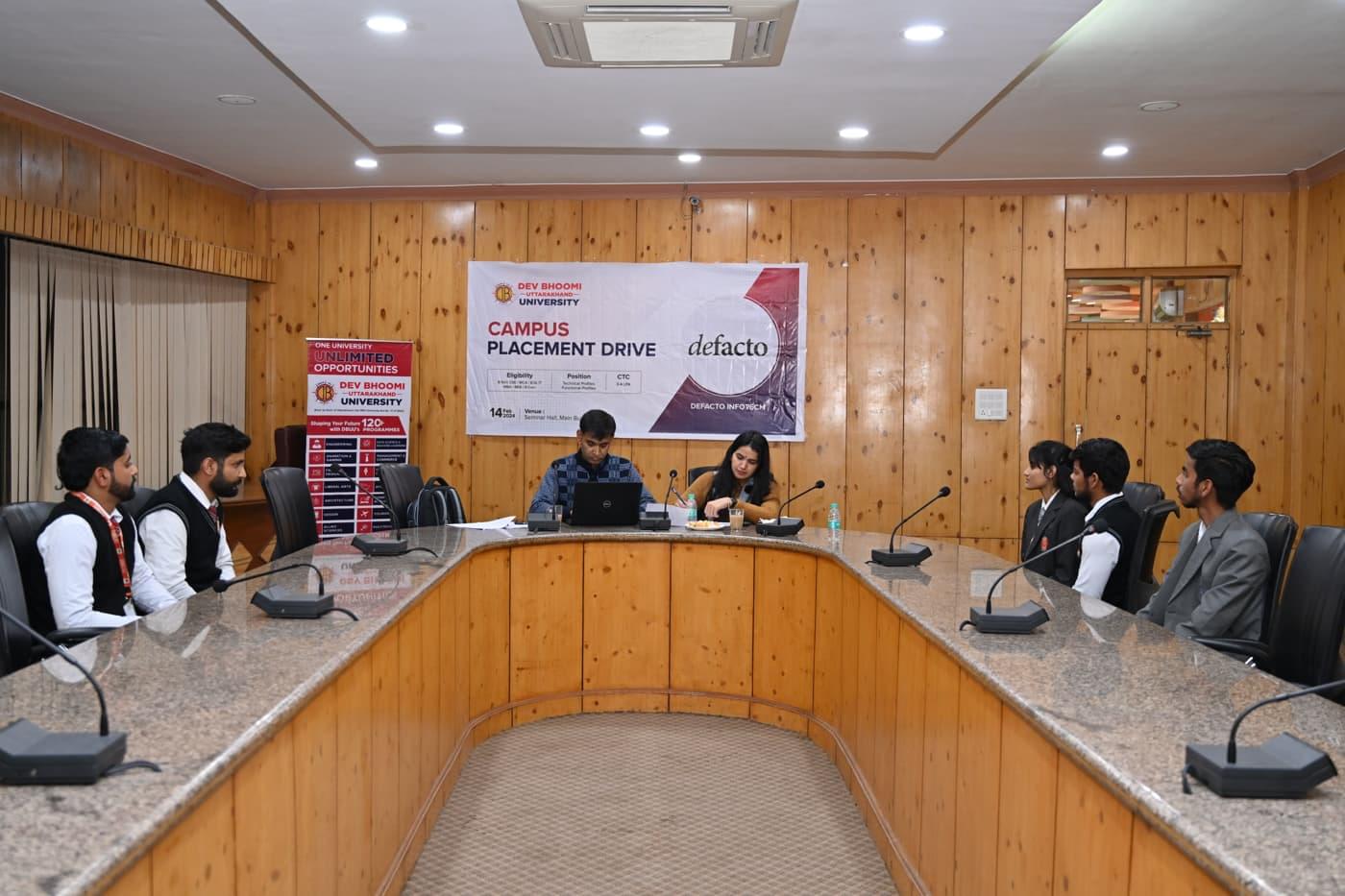 DBUU, DBIT Placement photo 9