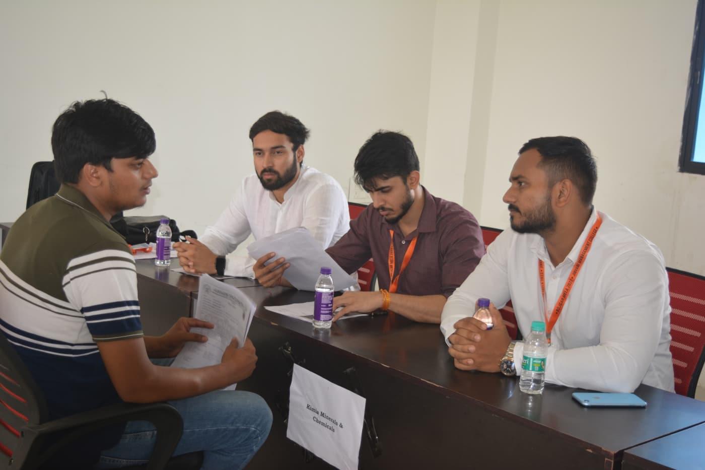 Jinvani Management College Bhojpur Rojgar Mela photo 4