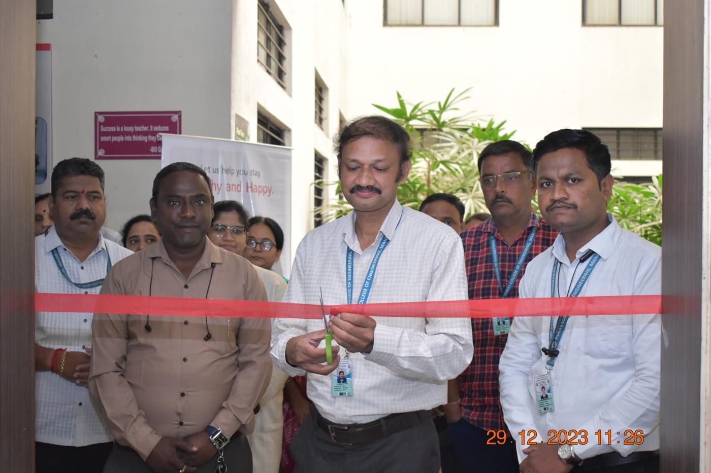 PDEA College of Engineering Manjari Pune Health Camp photo 1