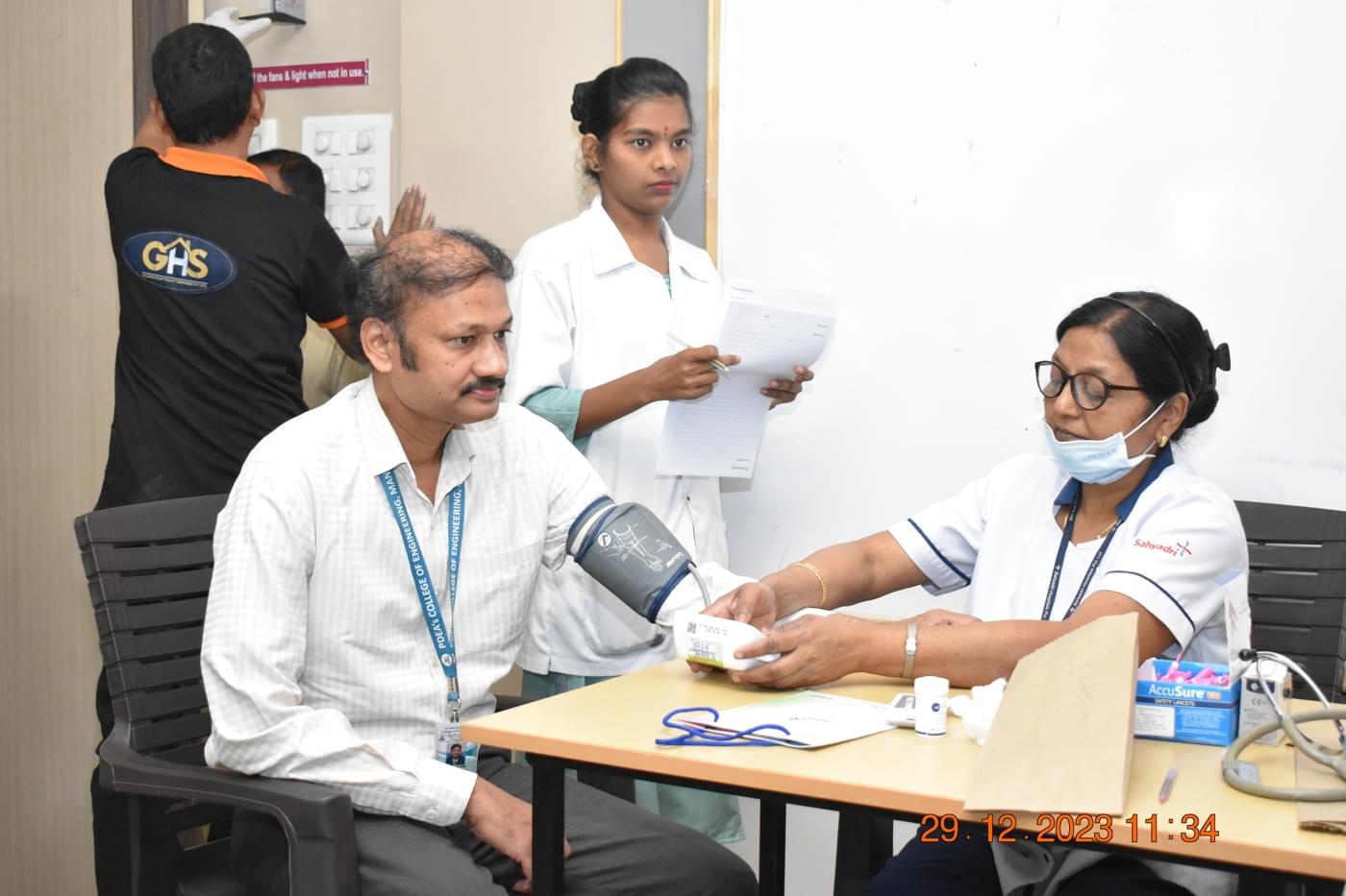 PDEA College of Engineering Manjari Pune Health Camp photo 11