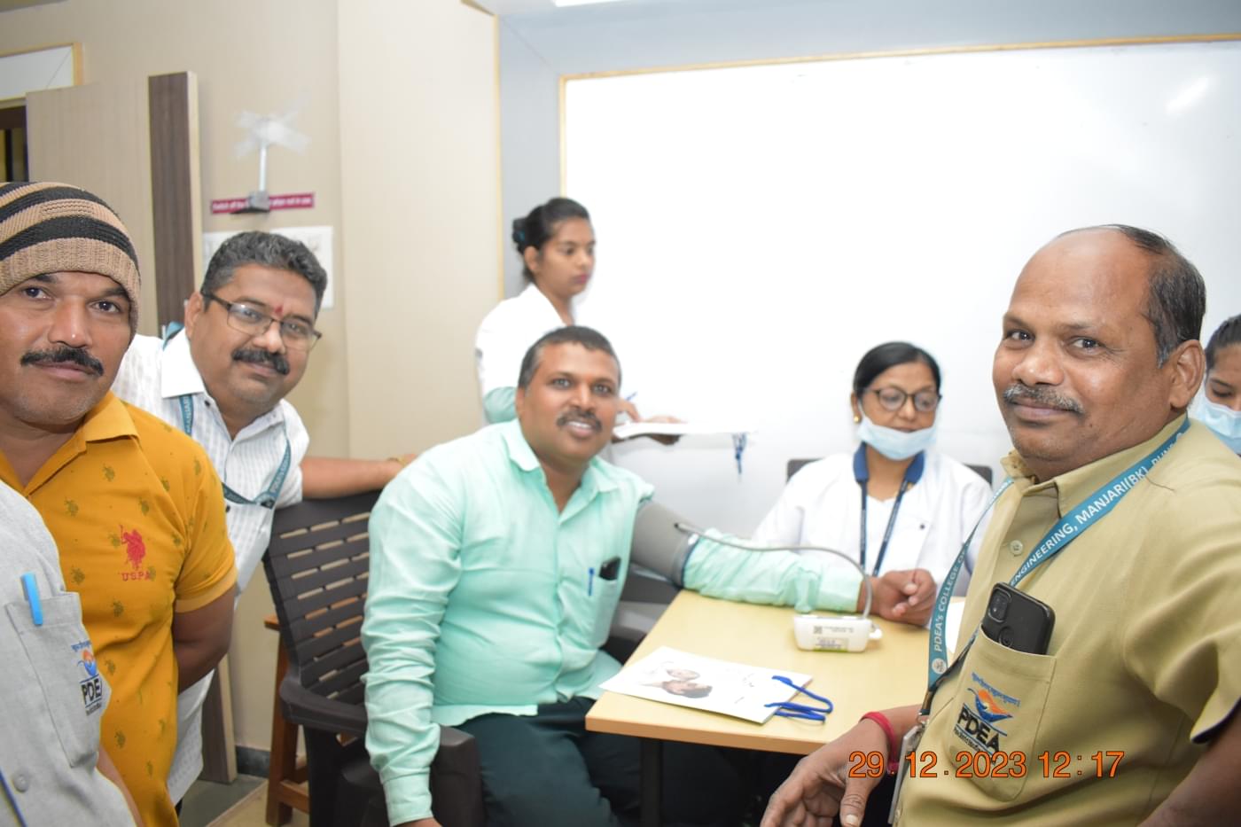 PDEA College of Engineering Manjari Pune Health Camp photo 14