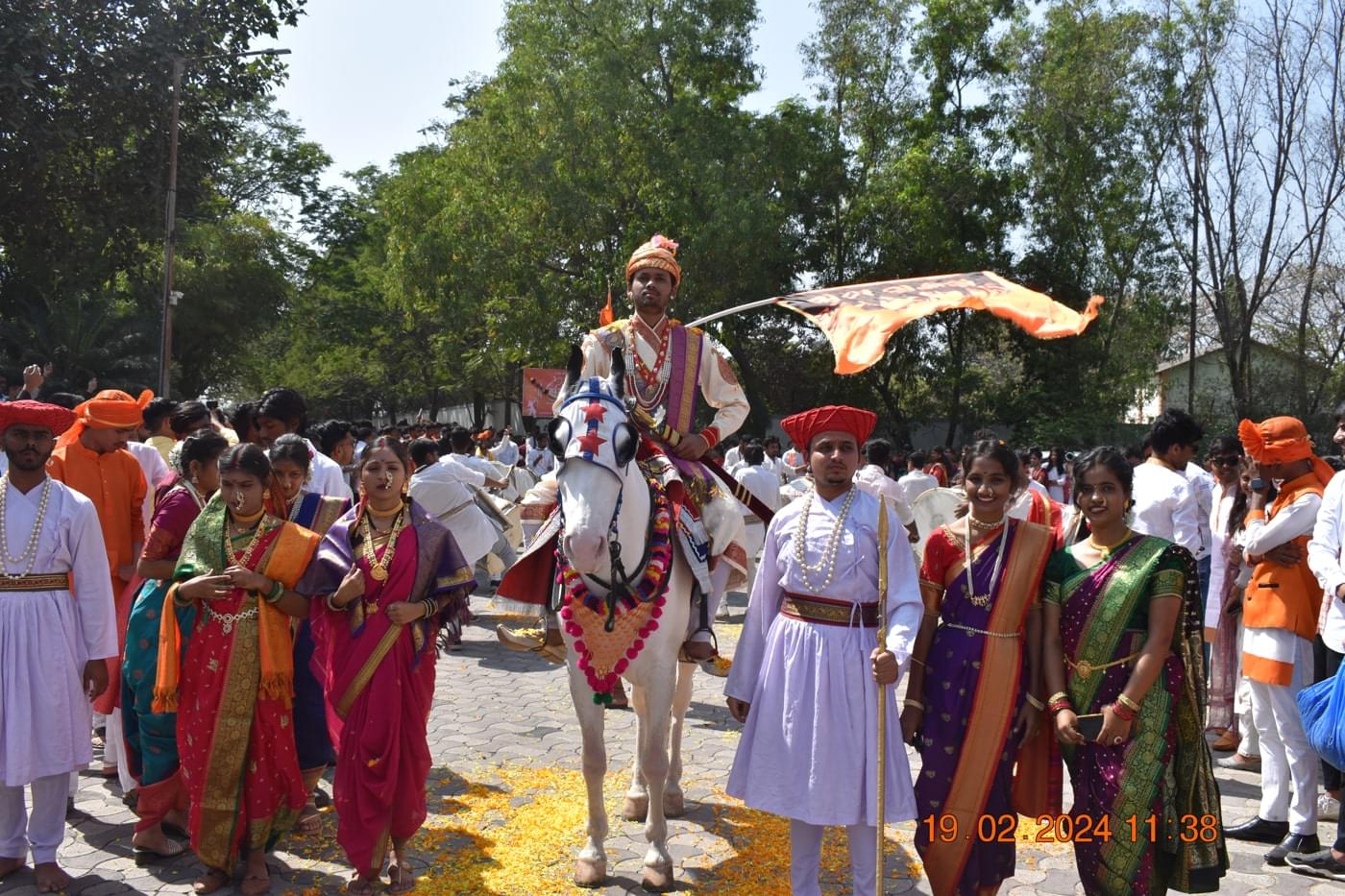 PDEA College of Engineering Manjari Pune Shivjayanti photo 10