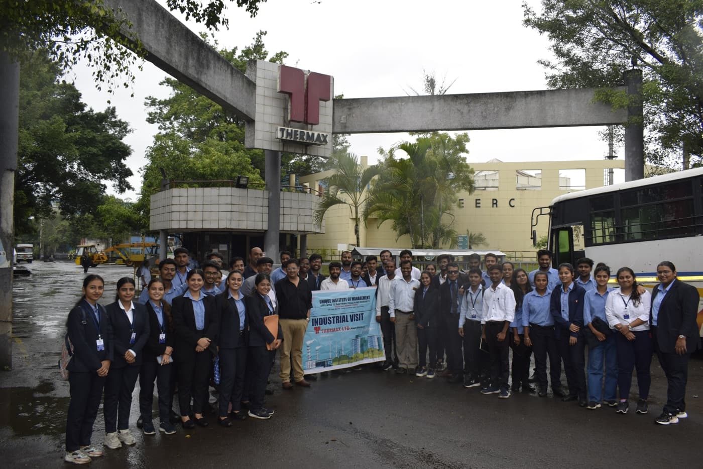 AIMS Institute of Management Studies Pune Industrial Visit photo 17