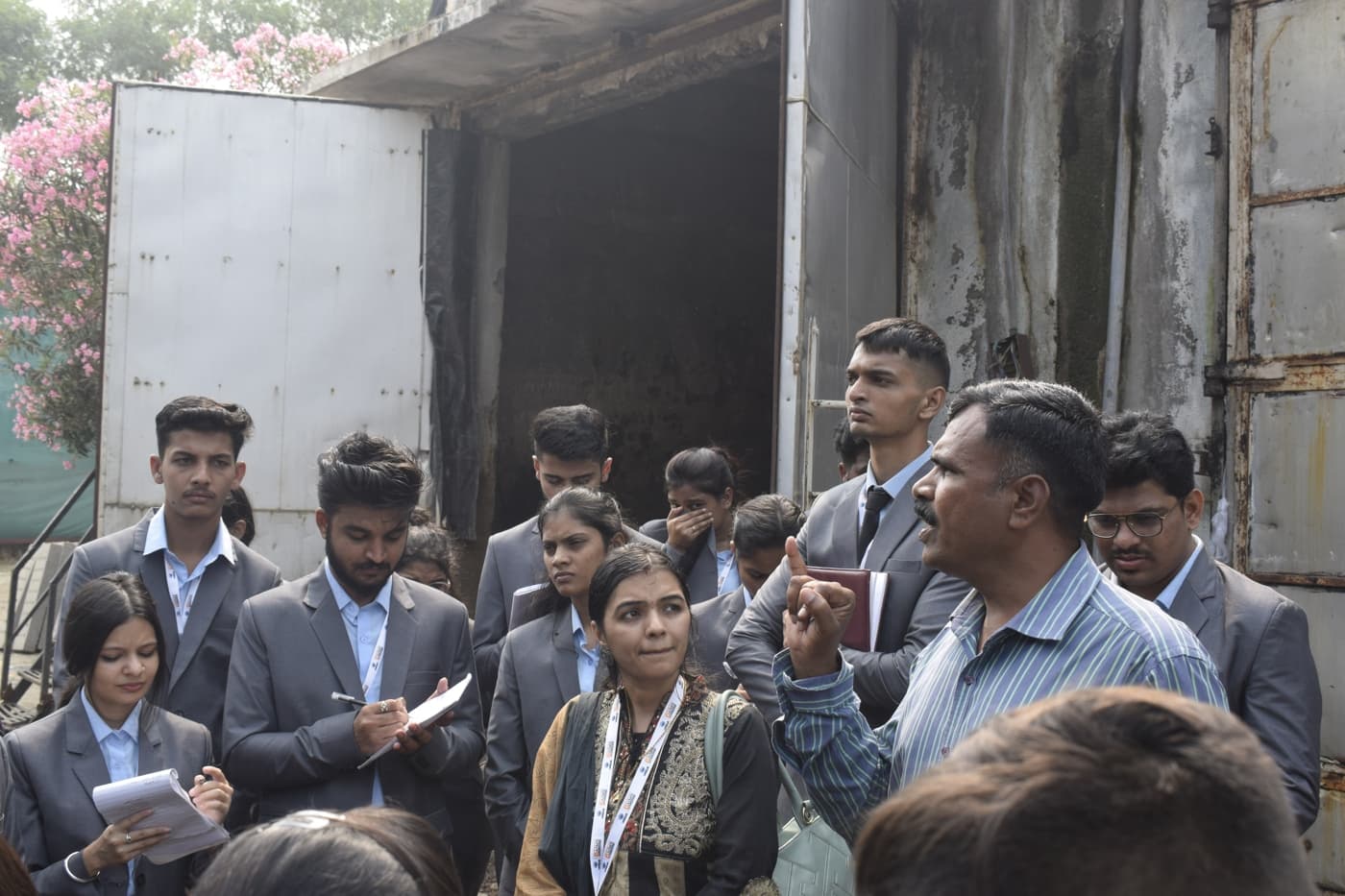 AIMS Institute of Management Studies Pune Industrial Visit photo 25