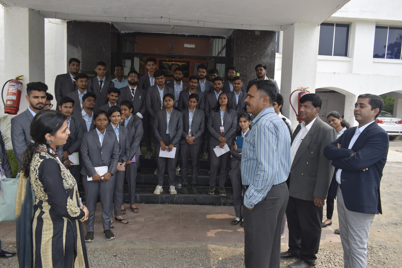 AIMS Institute of Management Studies Pune Industrial Visit photo 35