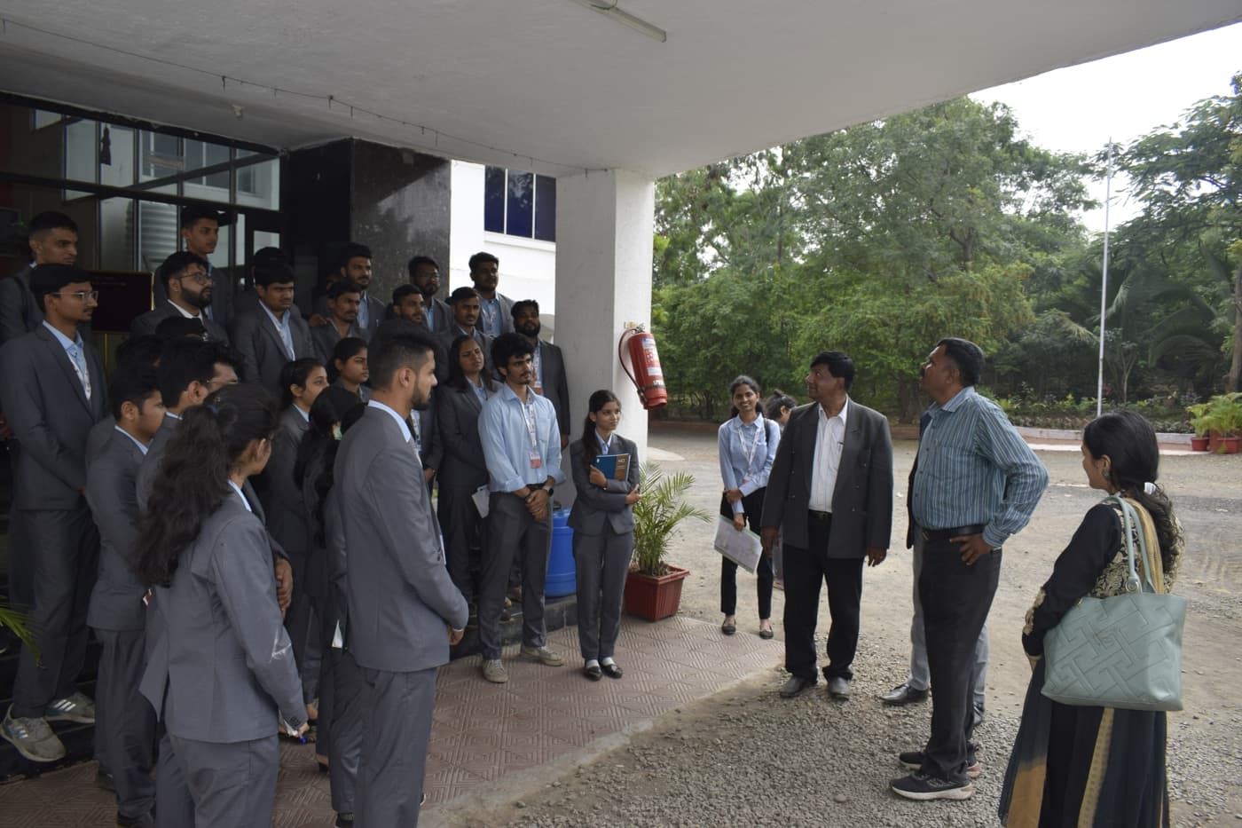 AIMS Institute of Management Studies Pune Industrial Visit photo 37