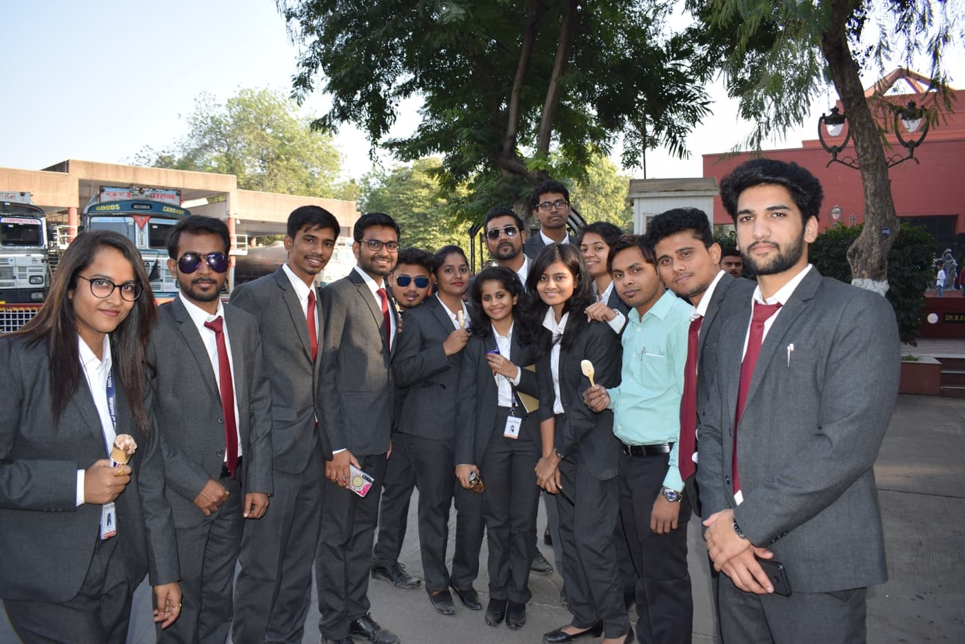 AIMS Institute of Management Studies Pune Industrial Visit photo 86