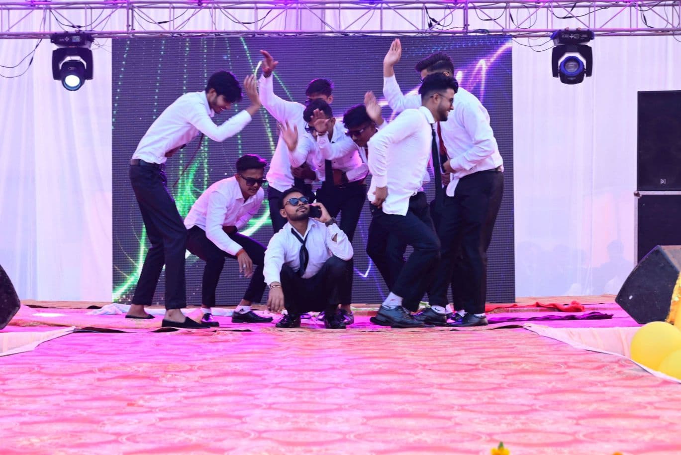 J P Group of Institutions Lucknow Fresher Party photo 4