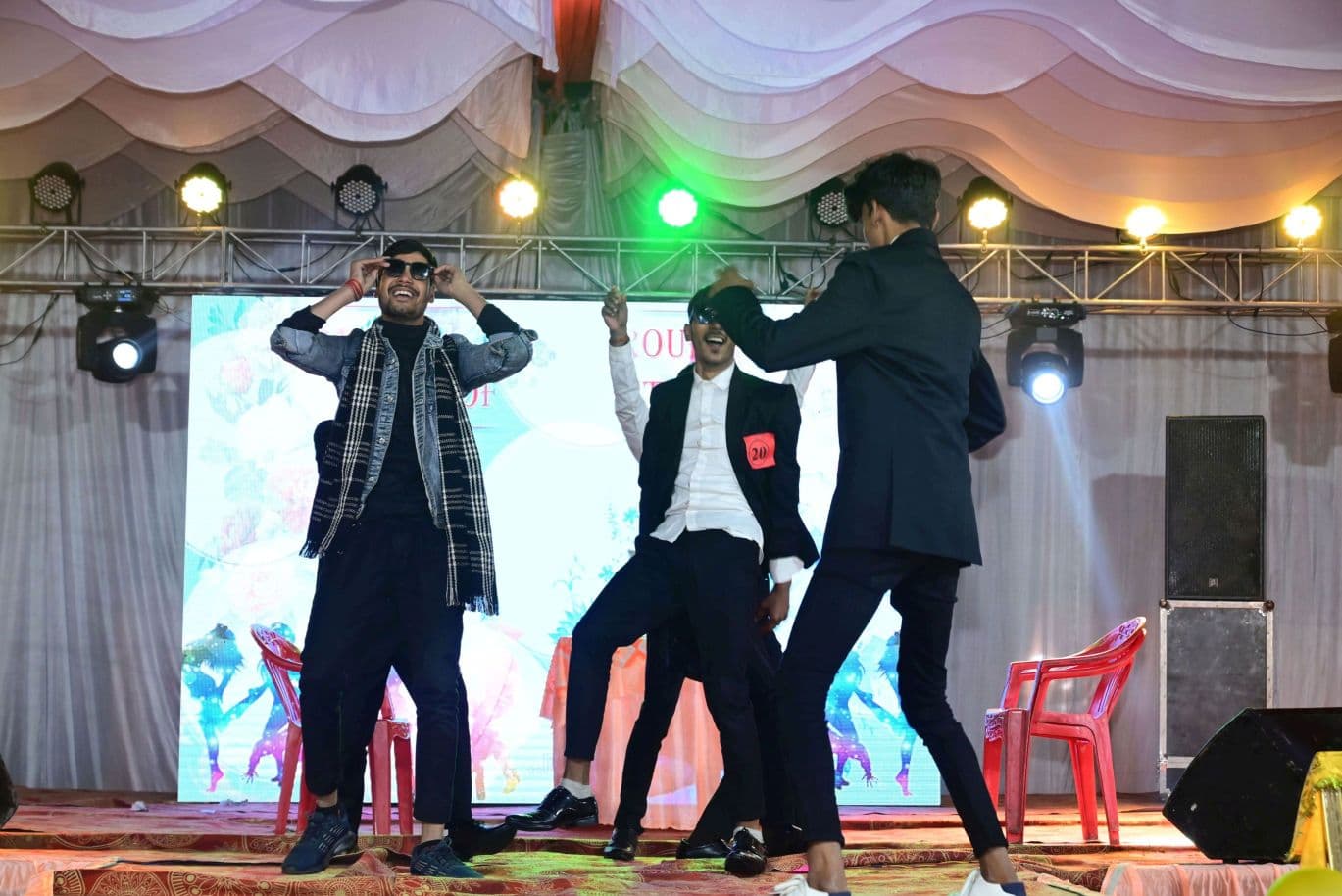 J P Group of Institutions Lucknow Fresher Party photo 3