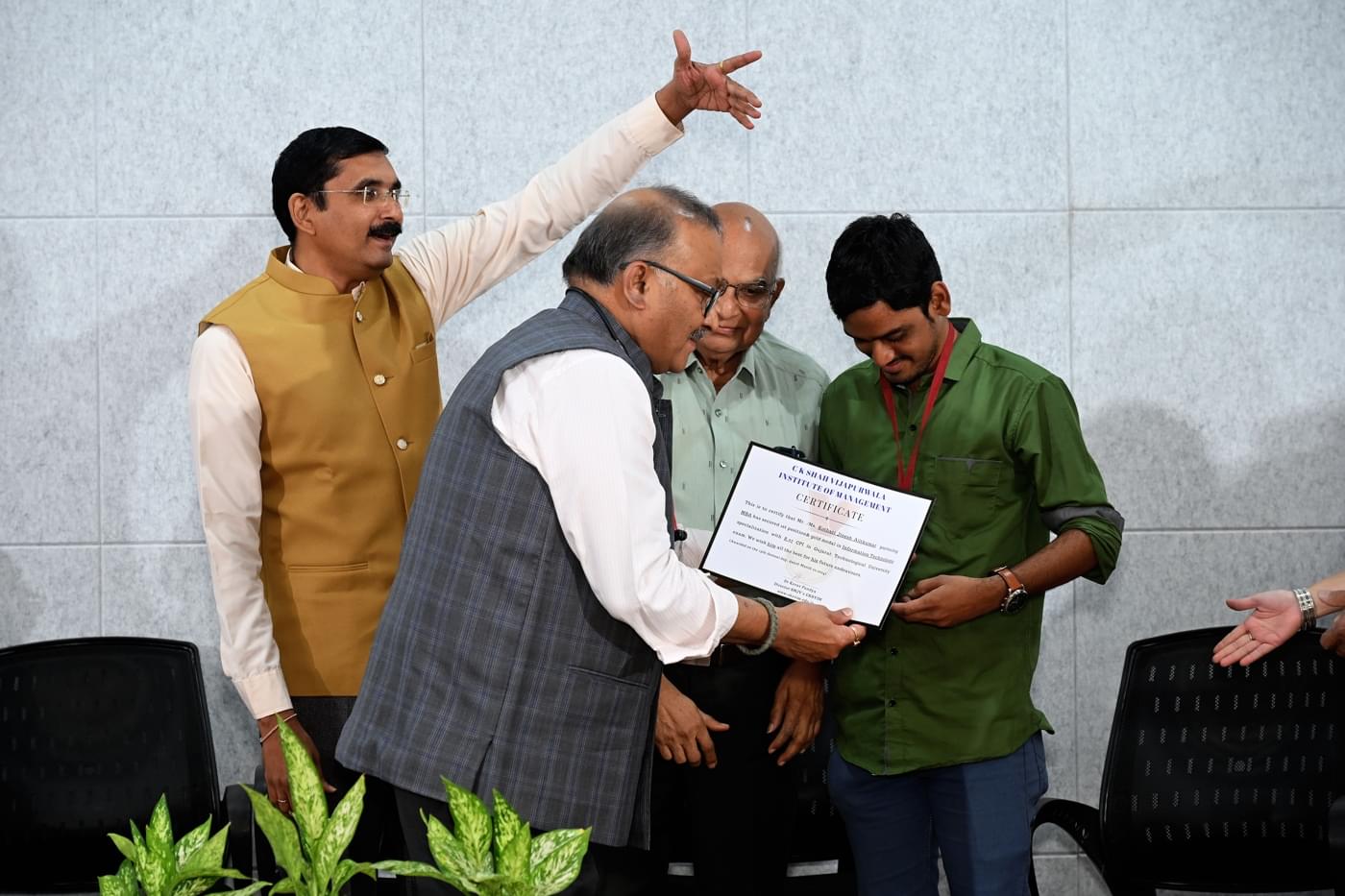 CK Shah Vijapurwala Institute of Management Vadodara Annual Day photo 344