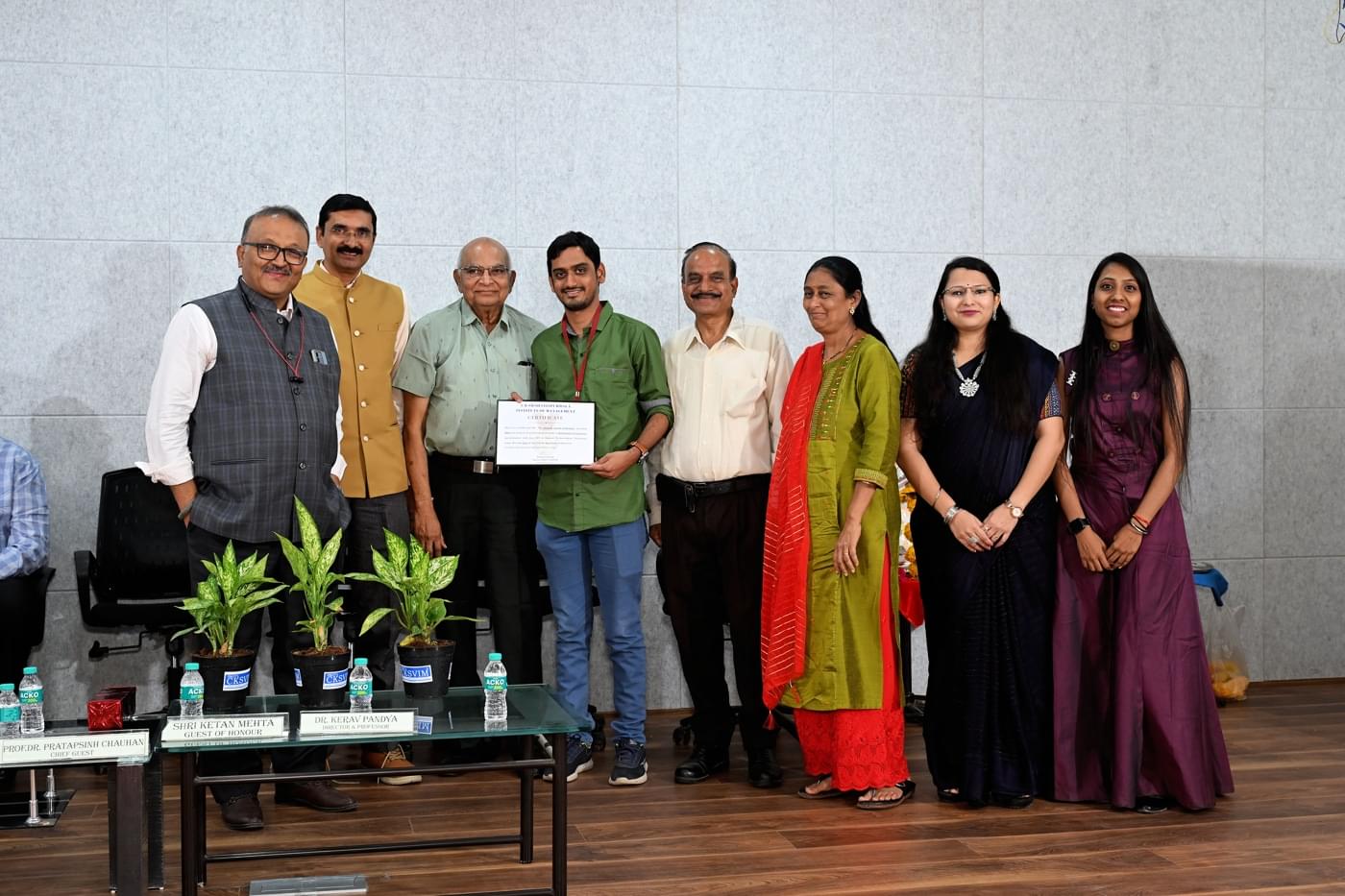 CK Shah Vijapurwala Institute of Management Vadodara Annual Day photo 345