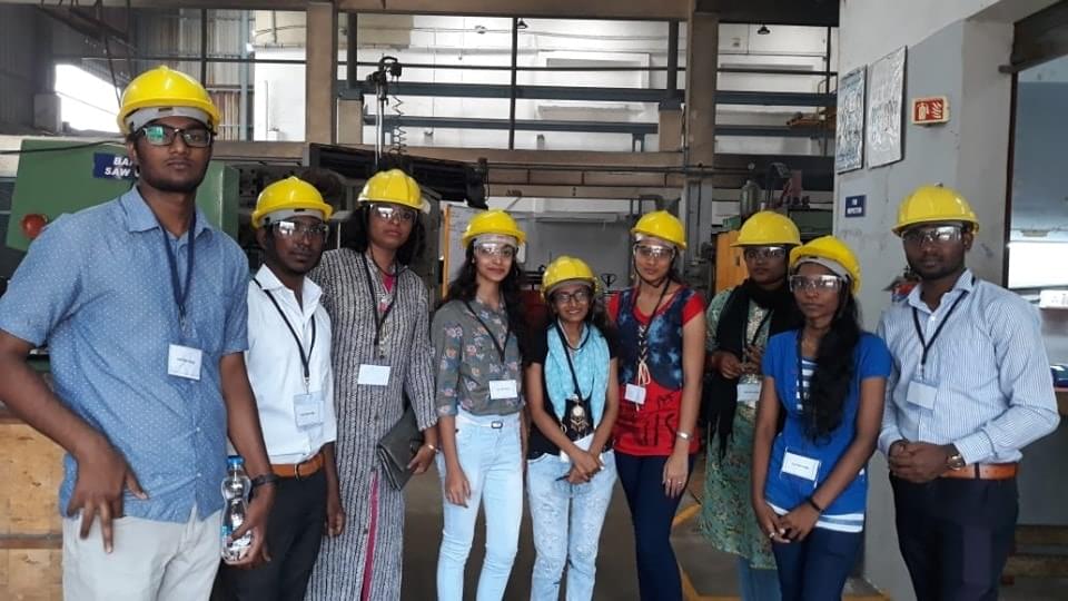 Charan's Degree College Bangalore Industrial Visit photo 7