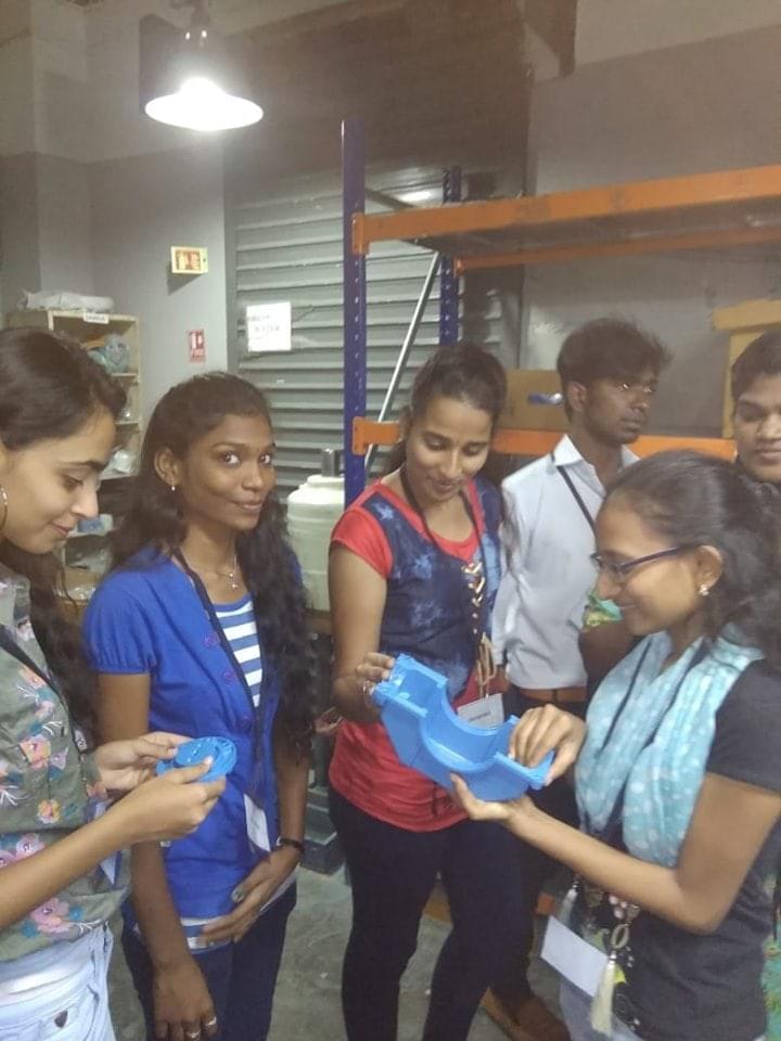 Charan's Degree College Bangalore Industrial Visit photo 3