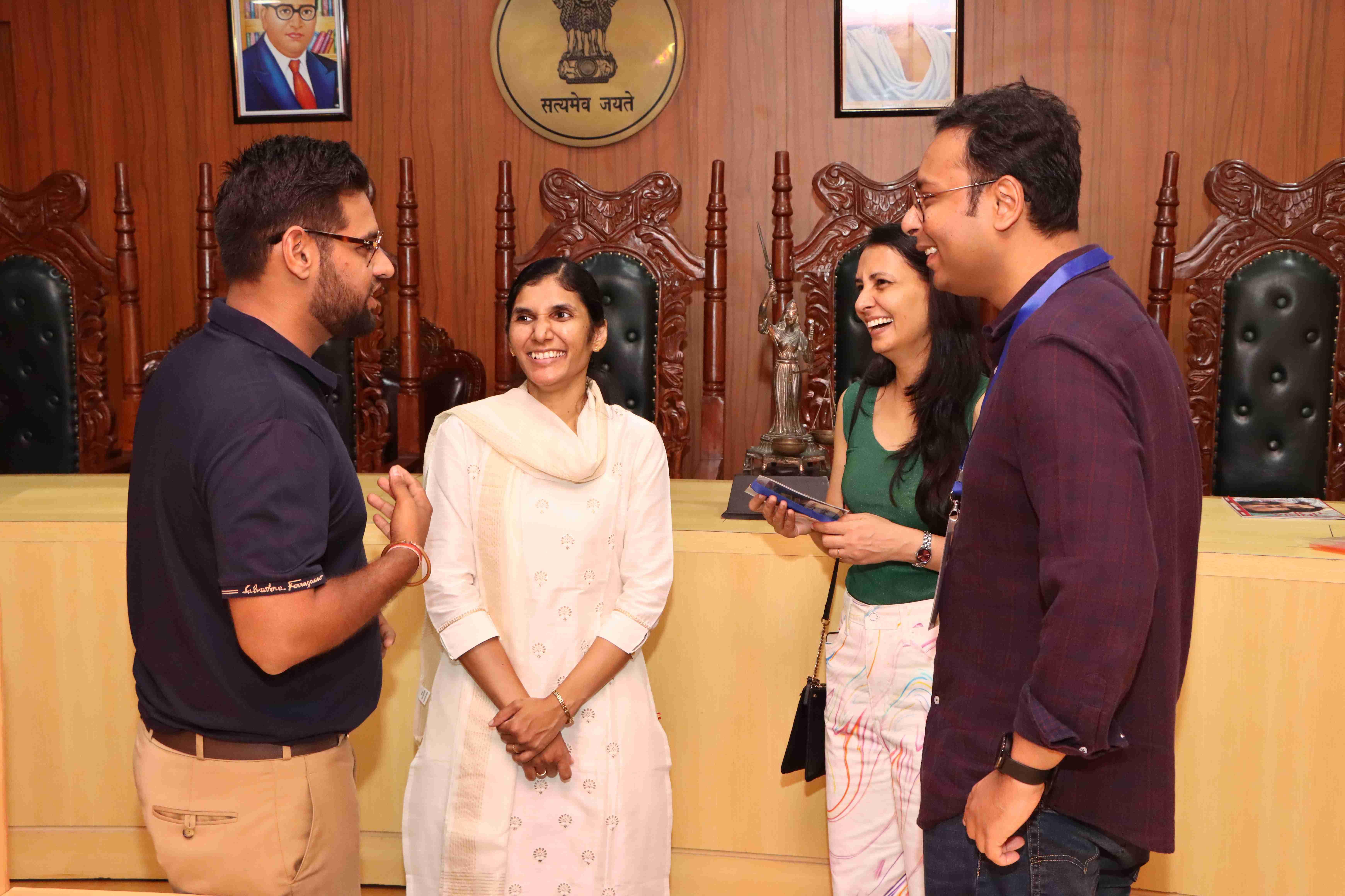 O.P. Jindal Global University Alumni Meet photo 104