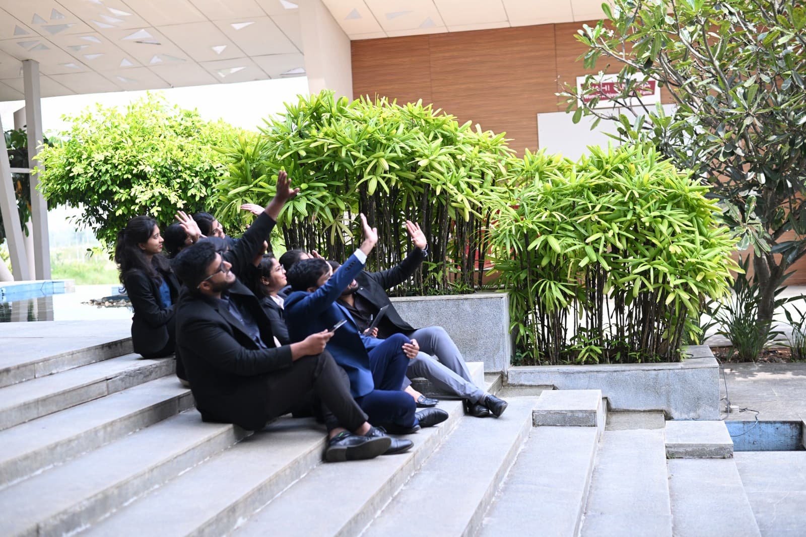 MYRA School of Business Mysore Students photo 2