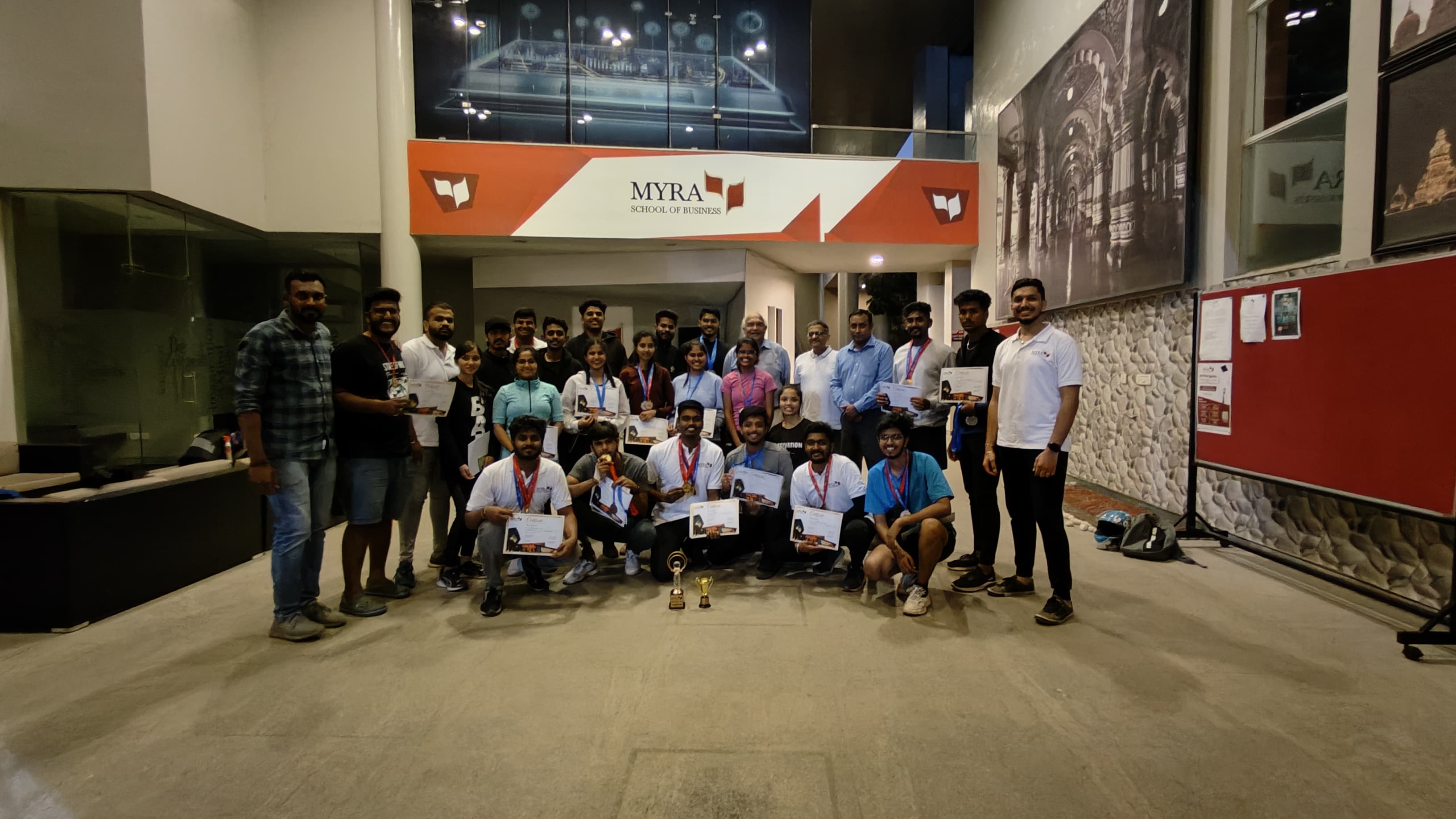 MYRA School of Business Mysore Sports Day photo 81