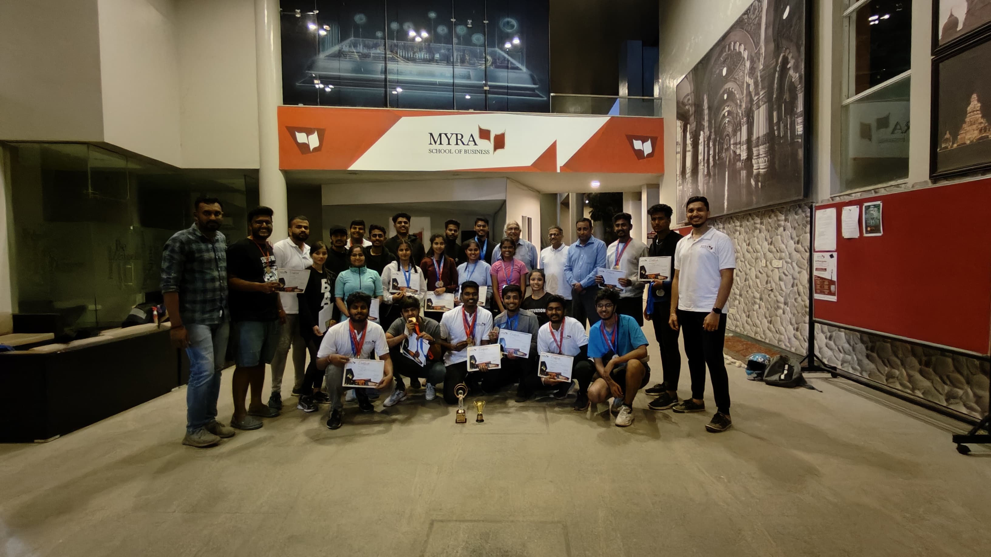 MYRA School of Business Mysore Sports Day photo 85